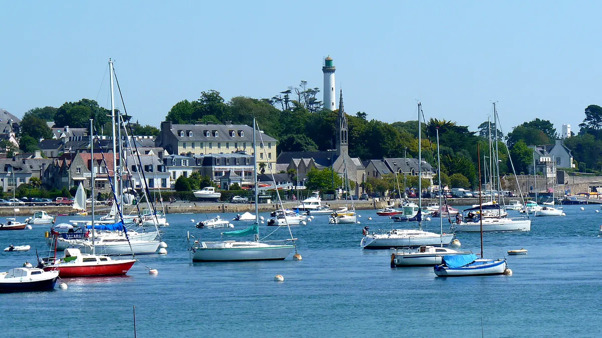 Bénodet — vue de la commune