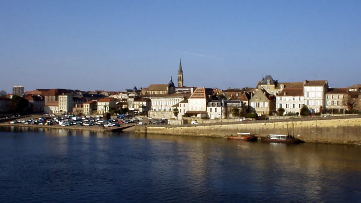 Bergerac — vue de la commune