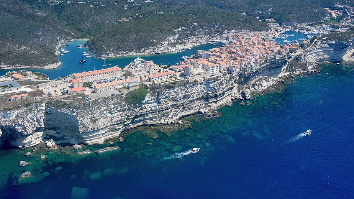 Bonifacio — vue de la commune