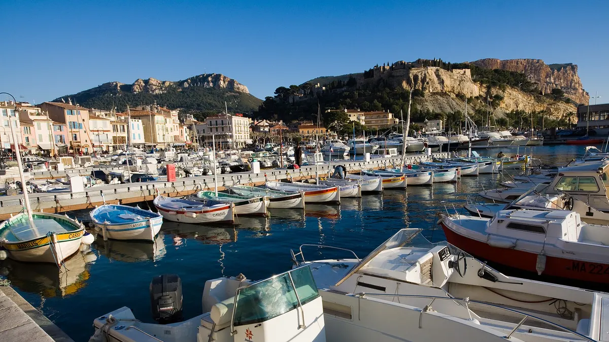 Cassis — vue de la commune