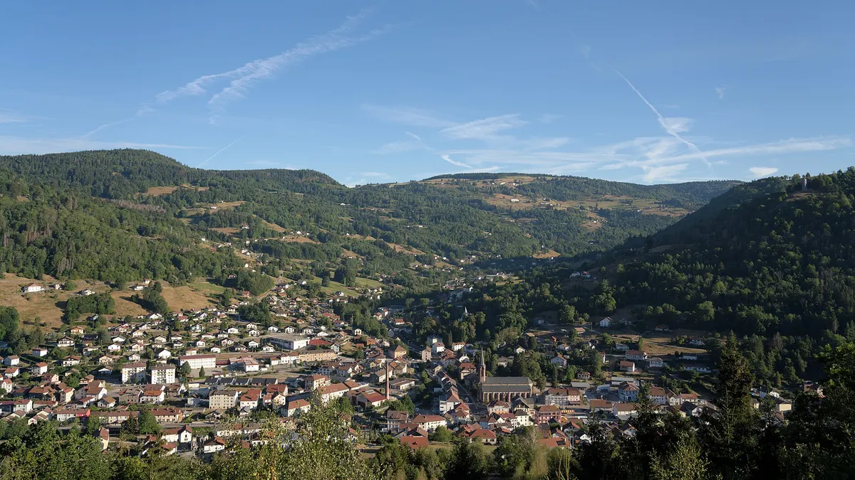 Cornimont — vue de la commune