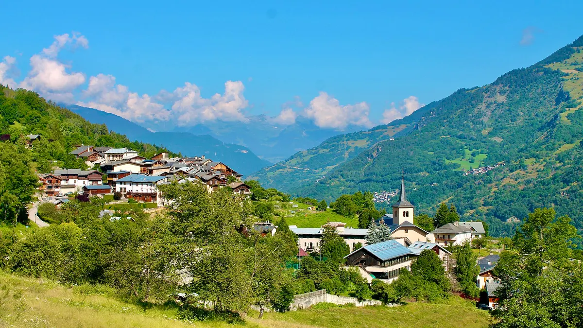 Courchevel — vue de la commune