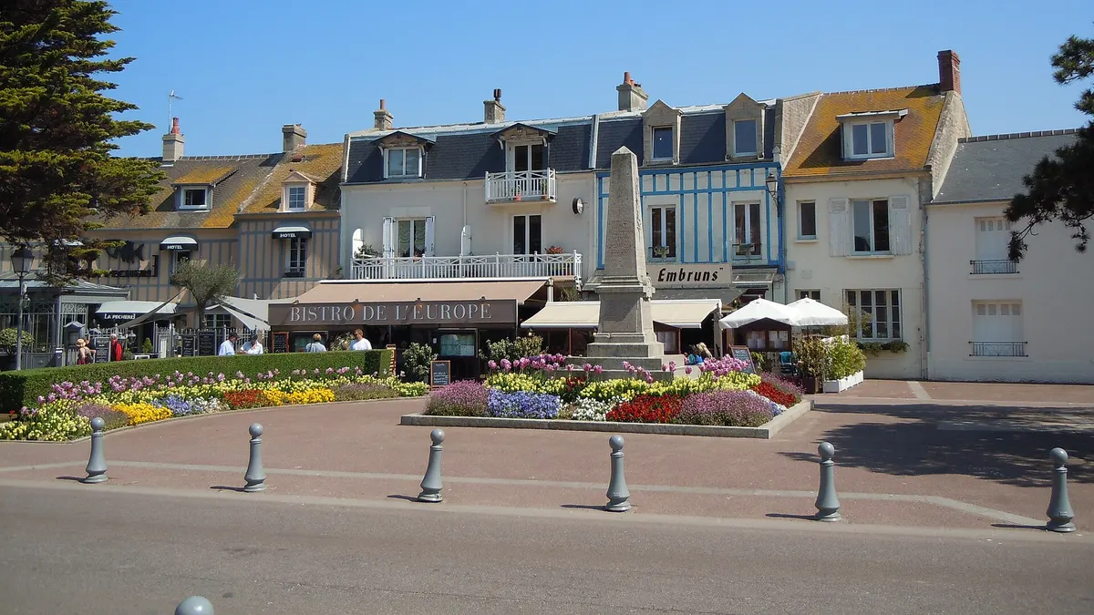 Courseulles-sur-Mer — vue de la commune