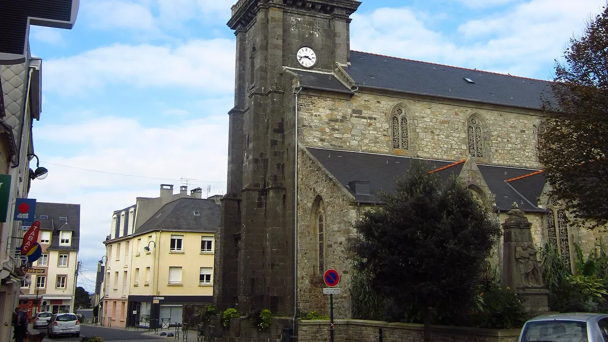 Crozon — vue de la commune
