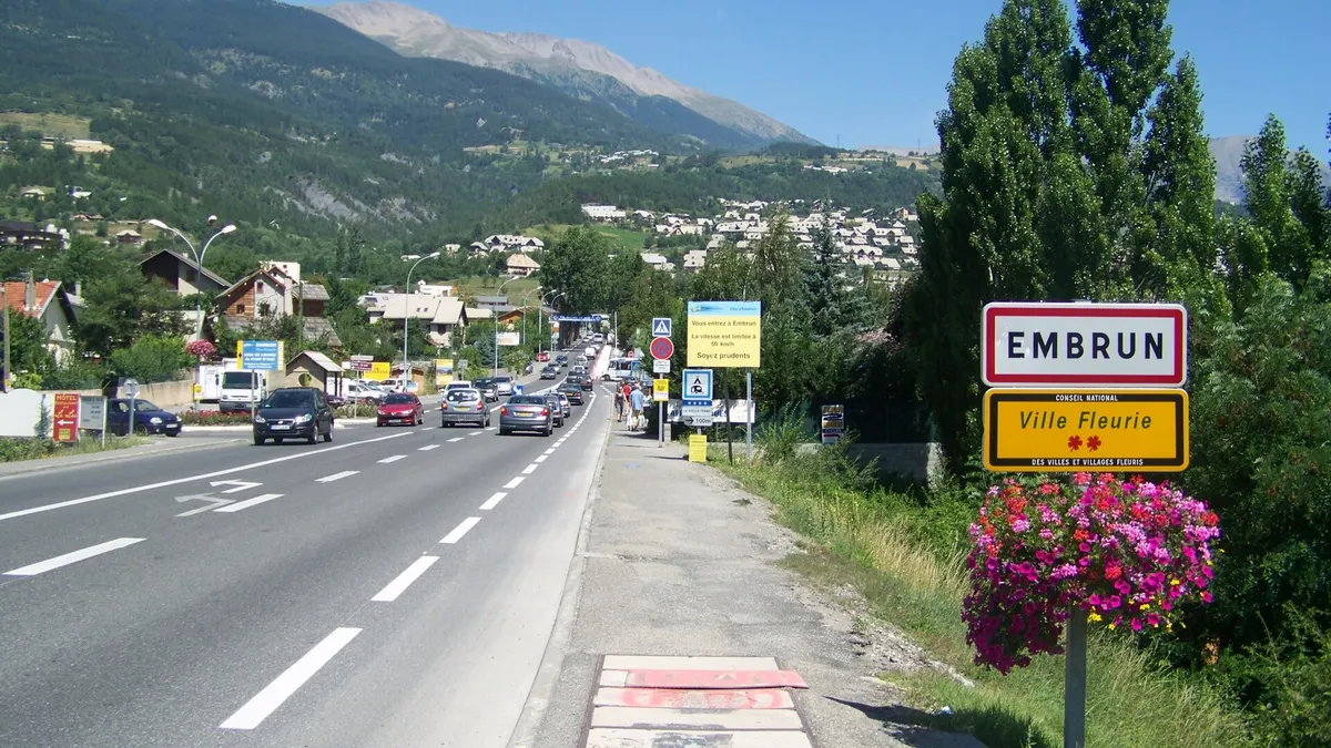 Embrun — vue de la commune