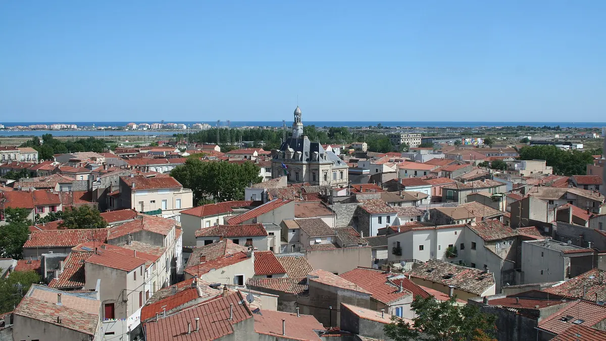 Frontignan — vue de la commune