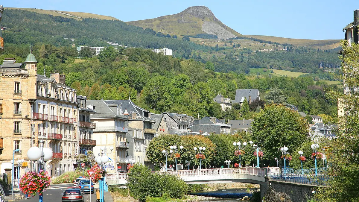 La Bourboule — vue de la commune