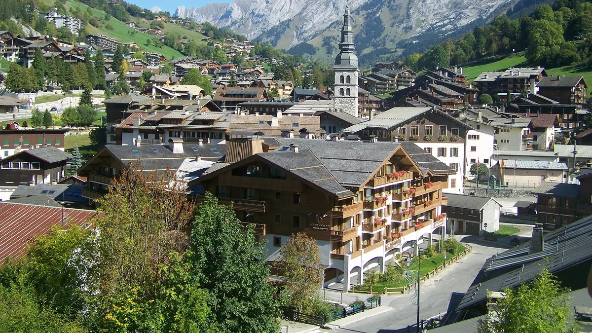 La Clusaz — vue de la commune
