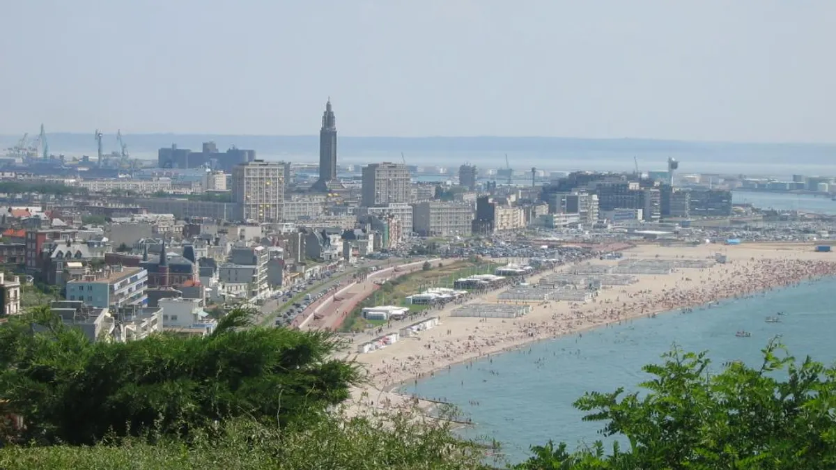 Le Havre — vue de la commune