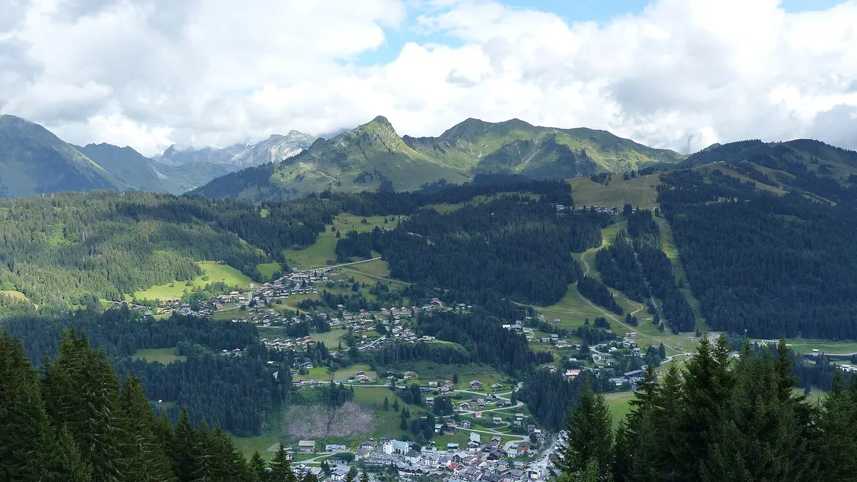 Les Gets — vue de la commune