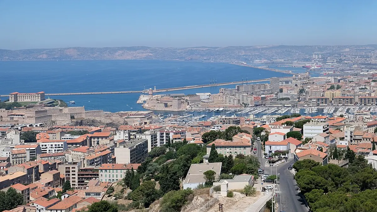 Marseille — vue de la commune