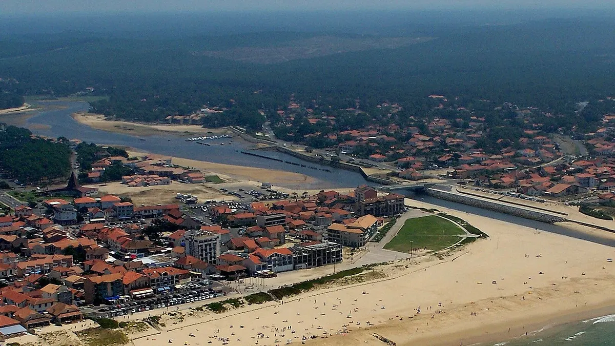 Mimizan — vue de la commune