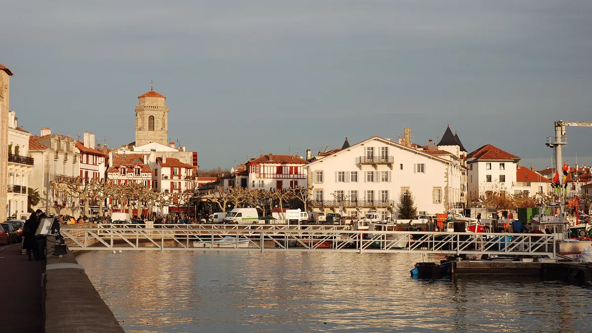 Saint-Jean-de-Luz — vue de la commune