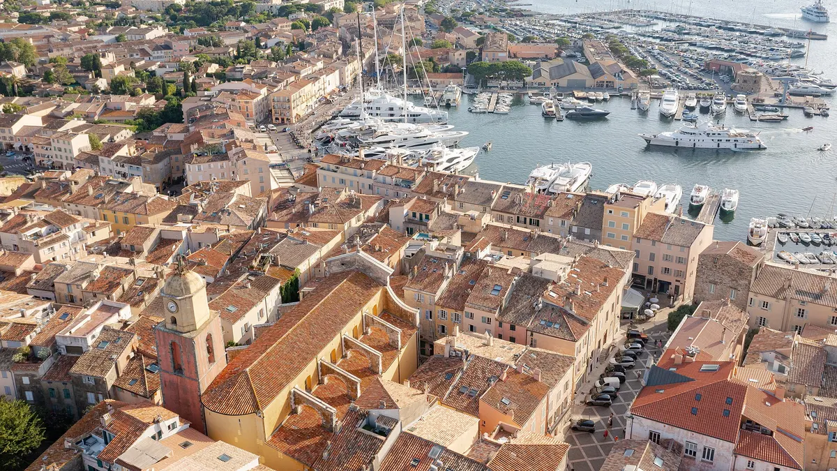 Saint-Tropez — vue de la commune